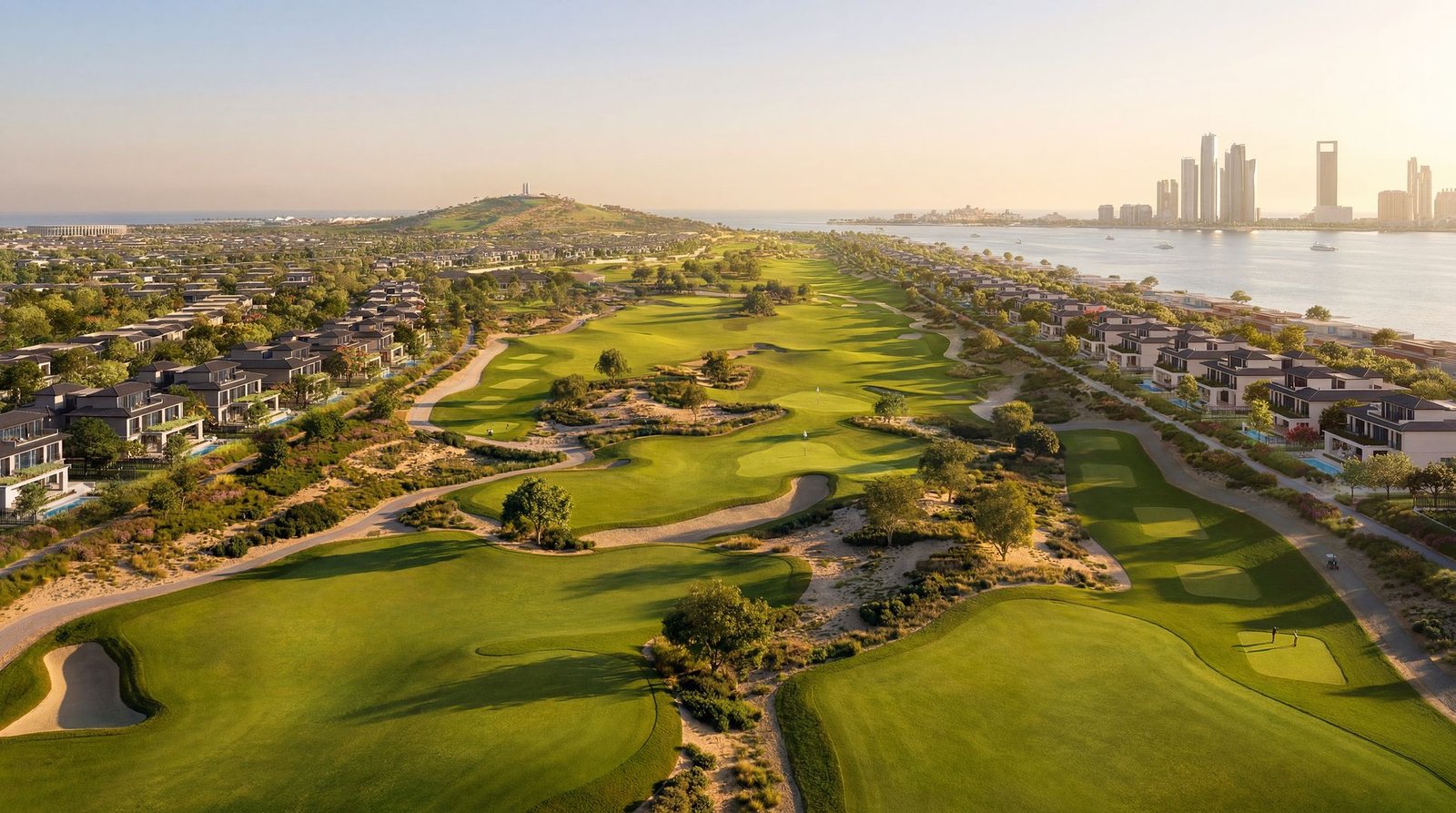 Hudayriyat Golf Estates master-planned community by Modon, Abu Dhabi