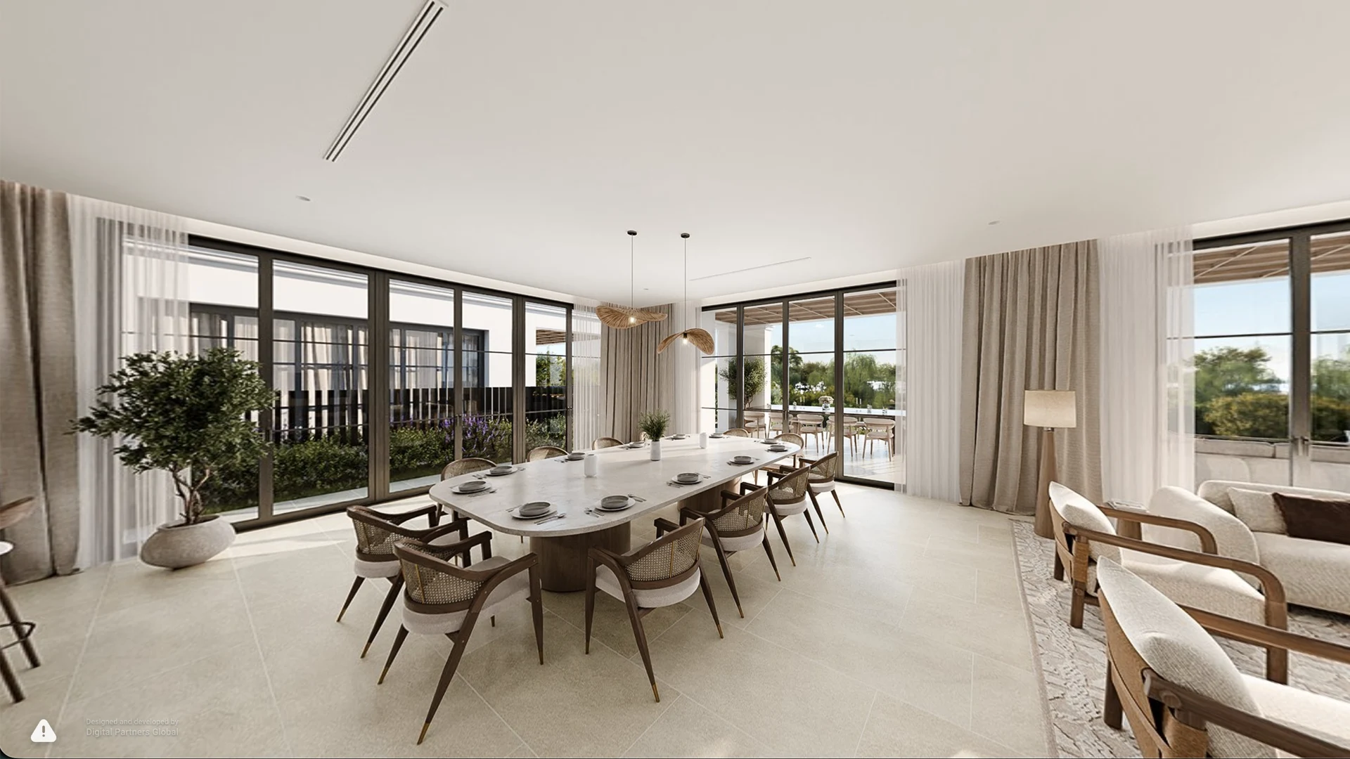 6-bedroom Golf Mansion at Hudayriyat Golf Estates premium freehold villa Abu Dhabi